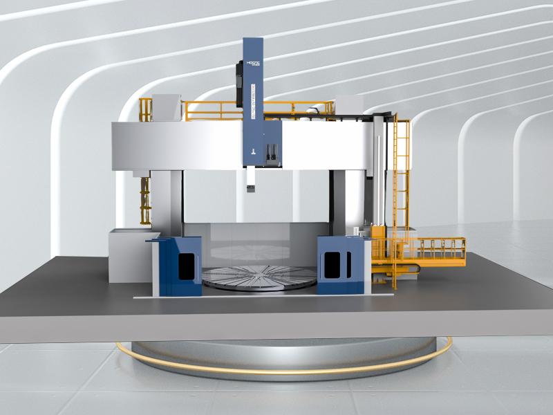 CK(X)52数控双柱立式铣车床